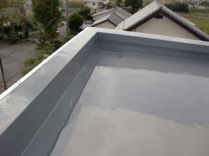 神戸市　10年経過…屋上防水工事
