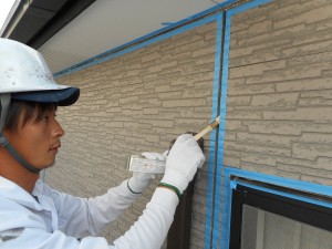 姫路市　超高耐久＆高光沢塗料で重厚感のある塗装工事。