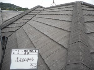 太子町　外壁ひび割れ箇所もしっかり修繕、遮熱塗料を使った塗装工事でさらに長持ち