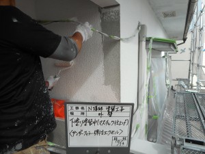 太子町　クラック（ひび割れ）箇所もしっかり修繕、遮熱塗料を使った塗装工事でさらに、長持ち。