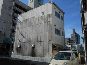 3階建てビルのALC外壁塗装、シーリング工事　姫路市