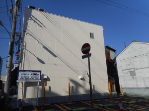 3階建てビルのALC外壁塗装、シーリング工事　姫路市