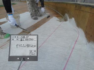 姫路市　補修工事後の雨漏り…FRP屋上防水工事