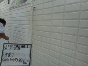 高砂市3階建て　遮熱・断熱・遮音・空気も綺麗にしてくれるGAINA塗装！屋上防水工事