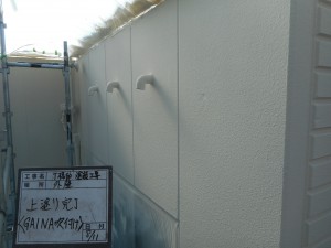 高砂市3階建て　遮熱・断熱・遮音・空気も綺麗にしてくれるGAINA塗装！屋上防水工事