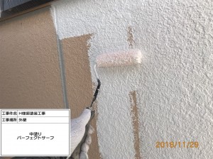 加古川市　グレーの濃淡で交互に色分けしたデザイン性の高い外壁・屋根塗装