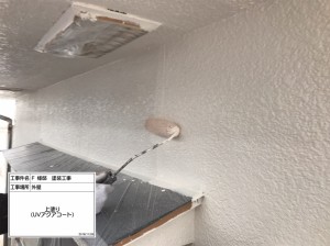 太子町　モダンなモノトーンでモルタル外壁塗装と屋根の苔をしっかり洗浄して塗り替え