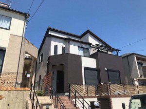 塗料の臭いが最大の不安だったお客様も驚いたツートンでスタイリッシュな仕上がり