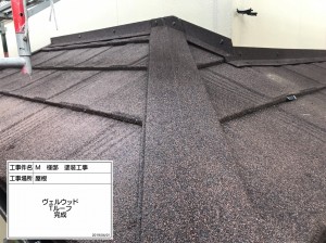 屋根リフォーム（カバー工法）ニチハパミールから丈夫で優れた耐久性の屋根に