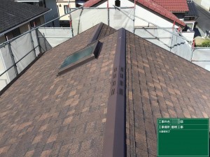 屋根のリフォーム（カバー工法）ニチハパミールから製品保証10年のアルマへ