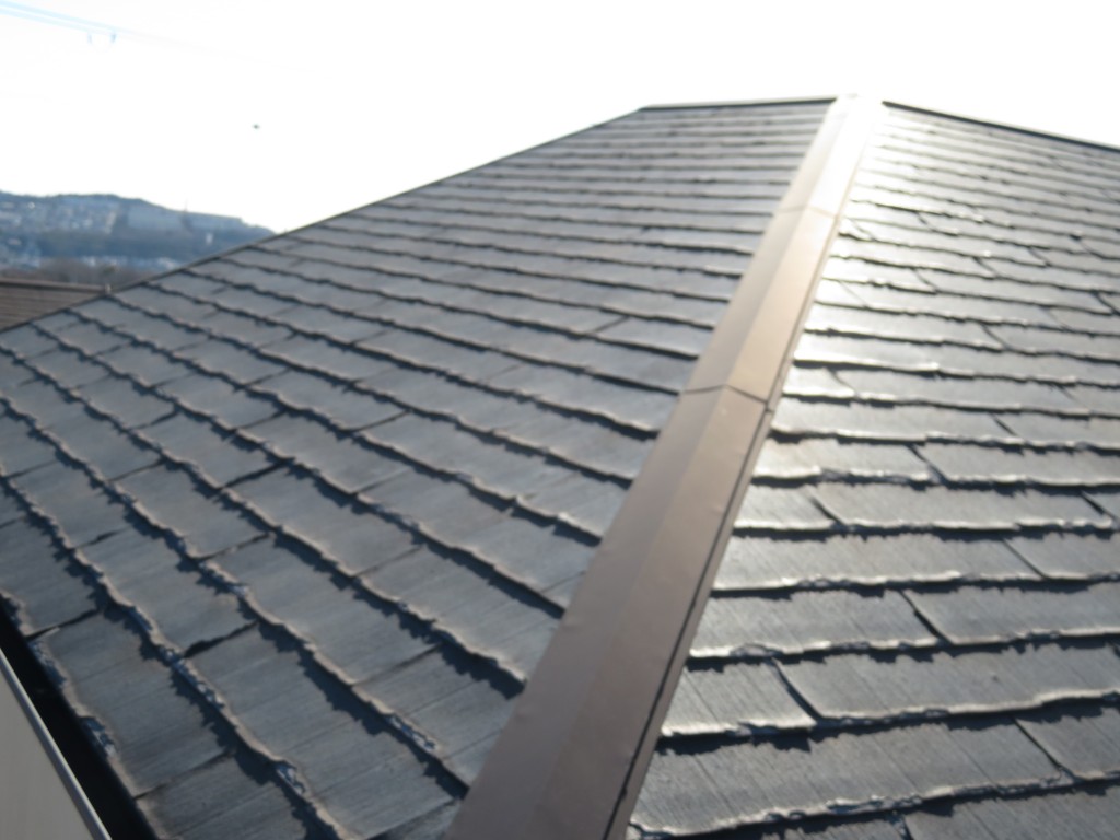 屋根リフォーム（カバー工法）ニチハパミールから丈夫で優れた耐久性の屋根に