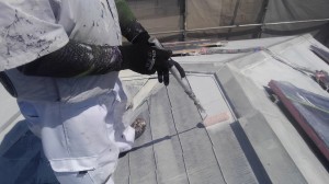 高砂市　屋根は遮熱塗料で快適な住空間！お家のイメージを残しながら艶あり外壁塗装