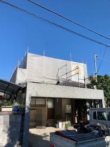 姫路市　こだわりの超低汚染塗料使用で美壁革命の外壁塗装！木部塗装！