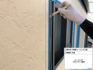 三木市　防カビ塗料を添加したクリア塗装仕上げで、デザイン性の高い外壁の模様を活かして、永く輝いて。