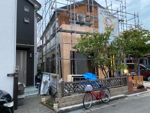 明石市　ベランダ防水工事と外壁塗装工事で発見！まさかの白アリ被害