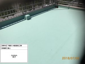 姫路市　遮熱塗料GAINAを屋上・屋根・外壁に塗装し徹底的な暑さ対策