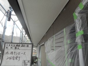 姫路市　こだわり高断熱GAINA屋根塗装、２色塗り再現工法仕上げ外壁塗装