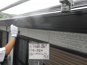 姫路市　こだわり高断熱GAINA屋根塗装、２色塗り再現工法仕上げ外壁塗装