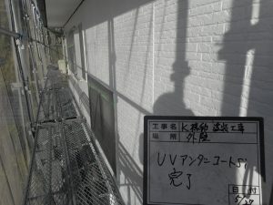 姫路市　こだわり高断熱GAINA屋根塗装、２色塗り再現工法仕上げ外壁塗装