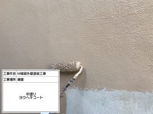 サイディング浮き補修、お悩みのコケに光触媒防カビ・抗菌・抗ウイルス塗料を使用した外壁塗装