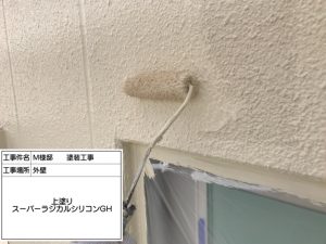 金属（折板）屋根・鉄部塗装は下地処理を丁寧にサビ止め塗装、外壁塗装　姫路