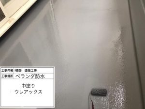 姫路市　お洒落なガーネット(赤系)に屋根塗装！コケ汚れ防止した外壁塗装