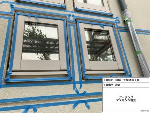 姫路市　お洒落なガーネット(赤系)に屋根塗装！コケ汚れ防止した外壁塗装