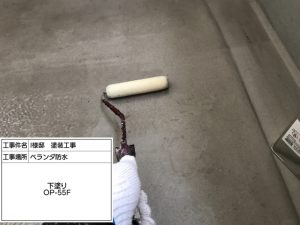 姫路市　お洒落なガーネット(赤系)に屋根塗装！コケ汚れ防止した外壁塗装