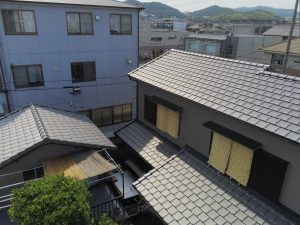 屋根葺き替え姫路グレー系