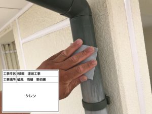 姫路市　お洒落なガーネット(赤系)に屋根塗装！コケ汚れ防止した外壁塗装