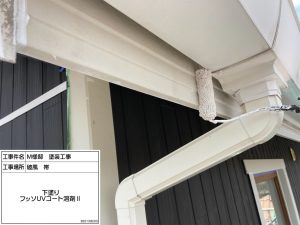 三木市　シックな黒橡色の外壁に木目調を再現した個性あふれる外壁塗装＆屋根漆喰補修