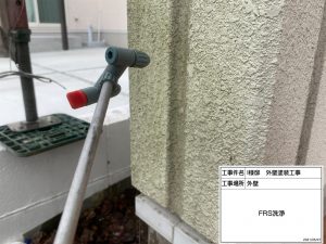 姫路市　お洒落なガーネット(赤系)に屋根塗装！コケ汚れ防止した外壁塗装