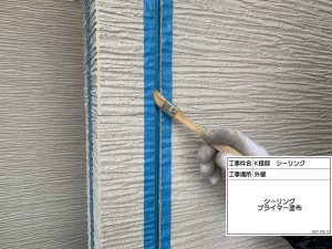 加古川市　外壁サイディングをクリアー塗装＋模様付け塗装でお洒落に