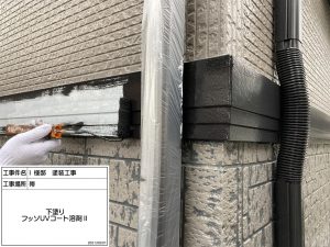 神崎郡　軒天井の張替え、外壁ひび割れやハガレ、屋根コケ汚れを解決への塗装工事