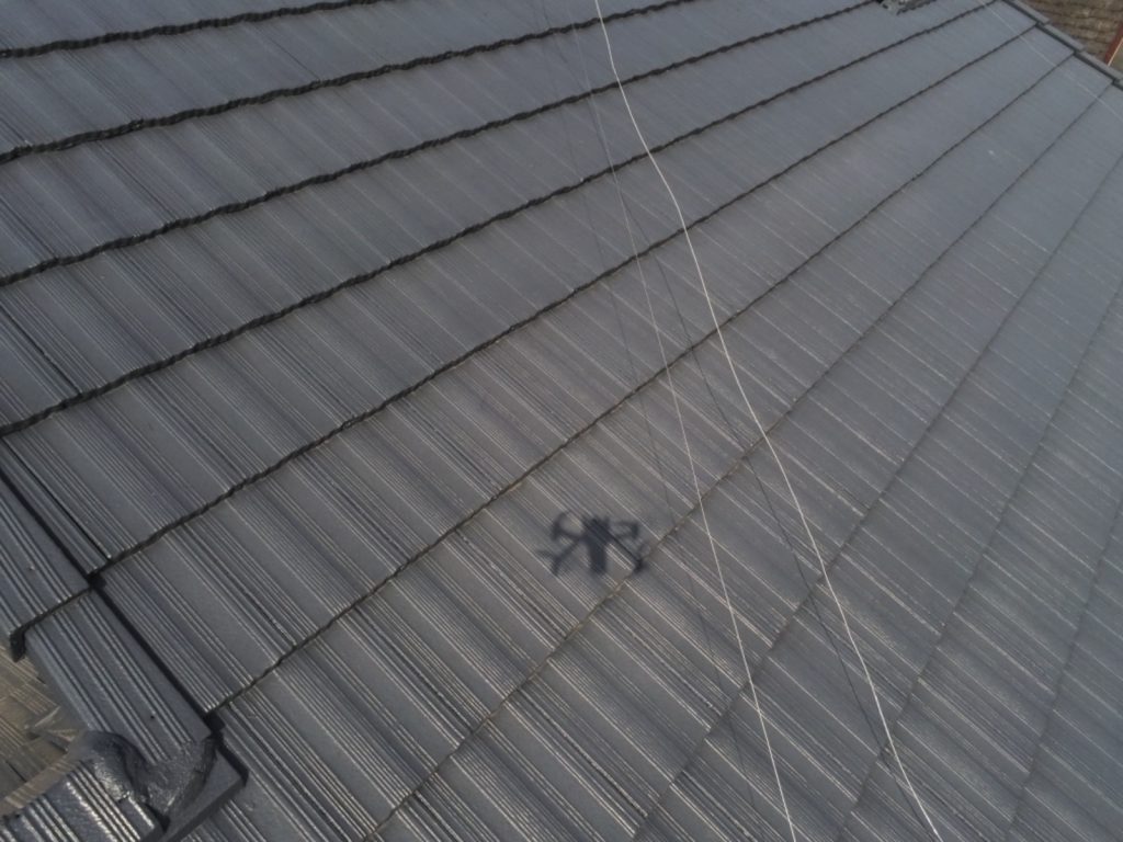 【太子町・屋根外壁塗装工事から3年】屋根は特に見えない部分だからドローン確認してくださり良かった