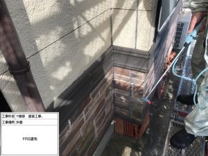 姫路市　悩まされた外壁や塀のカビ・コケ汚れを解決！光触媒防カビ・抗菌・抗ウイルス塗料使用の外壁塗装