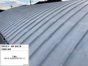 姫路市の社屋・店舗事務所の屋根外壁塗装工事　屋根天井からの熱気を遮断する快適な職場へ