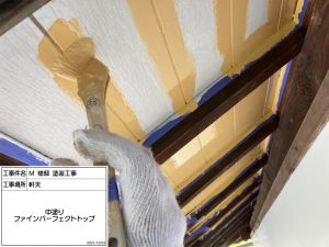 たつの市　鉄板壁（トタン外壁）・漆喰壁の塗装と、屋根波板・樋の交換