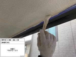 高砂市　カビ汚れに特殊洗剤を施し洗浄、現状の外壁と同じ色使いで外壁塗装（現場色合わせ）