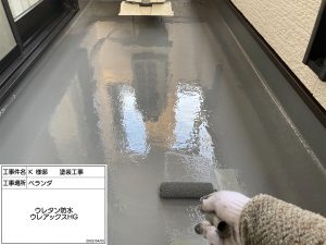 姫路市　外壁・屋根ともに遮断熱効果が特徴の塗料ガイナ塗装！カーポートも洗浄