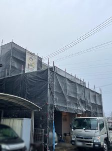 姫路市　4色使いのワンランク上のデザイン性！スタイリッシュな屋根・外壁塗装