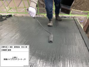 姫路市　お悩みのベランダ内壁カビ汚れ、屋根の色あせ汚れも特殊洗浄や塗装でスッキリきれいに！