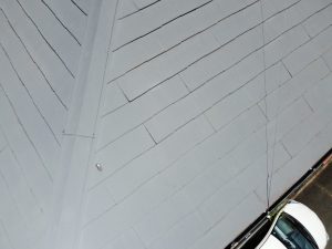 【姫路市　ガイナ屋根外壁塗装から5年】膨れやチョーキング現象などの不具合なく異常なし