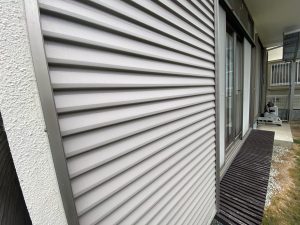 【加古川市　屋根外壁塗装工事をしてから５年】カビやコケが発生しておらず、異常なしと安心しました。