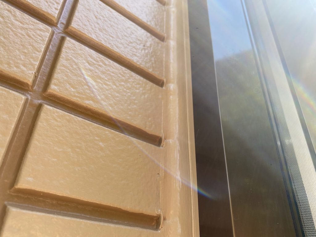 姫路市　外壁塗装して【1年アフター点検】超低汚染リファイン1000MF-IR使用の2色塗外壁塗装