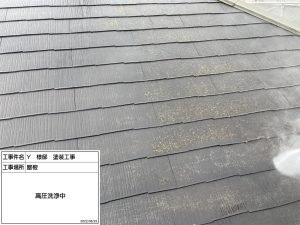 加古川　屋根カバー工法（防水シート貼り後ガイナ塗装）美観だけでなく遮熱・断熱と言うことなし！外壁塗装！