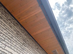 【加西市　外壁塗装から1年後】天井の木部もカビコケ発生しておりません