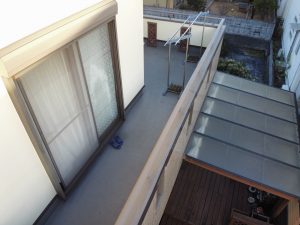 【姫路市　屋根外壁塗装工事から５年後】無機塗料の屋根外壁塗装は異常なし