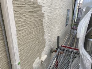 明石市　外壁×屋根ガイナ塗装！夏の冷房に対する効果だけでなく冬の暖房効果も！
