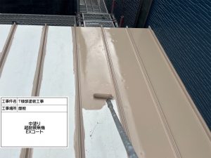 白からマウンテンブルーに外壁色をイメチェン！屋根の雹痕も塗装できれいに！姫路